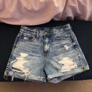 American Eagle Jean Shorts, Size 0